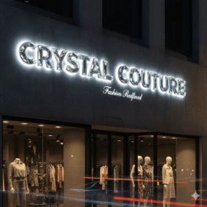 CRYSTAL CHANNEL LETTERS