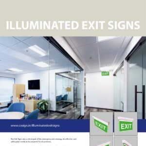 ILLUMINATED EXIT SIGN