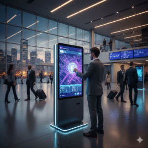 INTERACTIVE SCREEN KIOSK