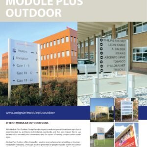 MODULAR OUTDOOR SIGN