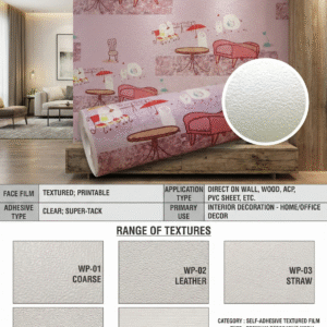 TEXTURED SELF ADHESIVE